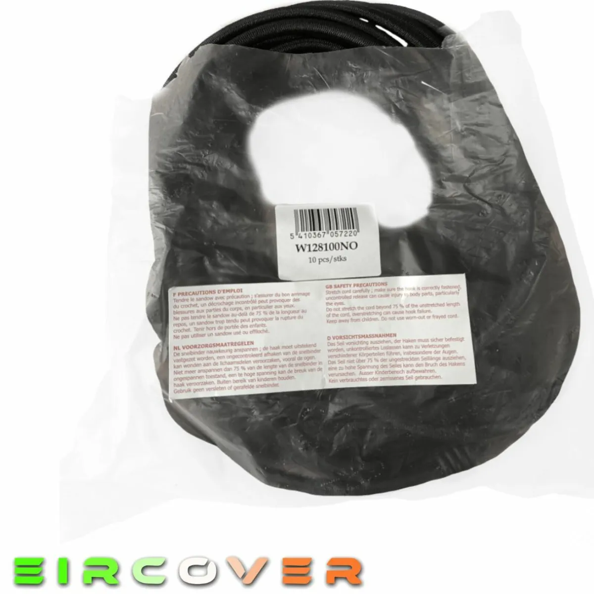 Shock Cord with 2 metal hooks 100cm- 10 Pack - Image 4