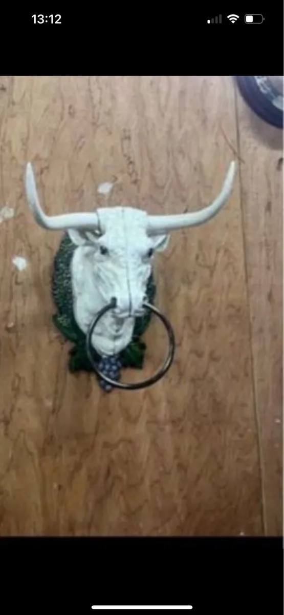Bull door knocker - Image 2