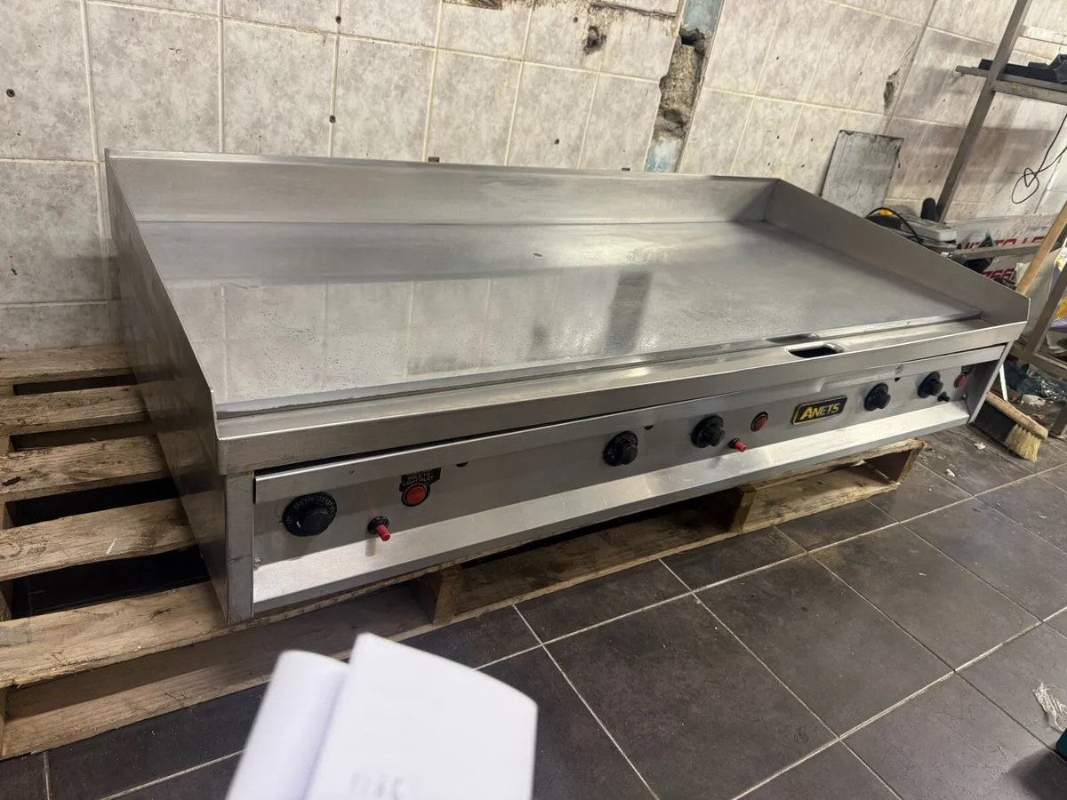 Anets Mirror Finish Gas Griddle - Image 1