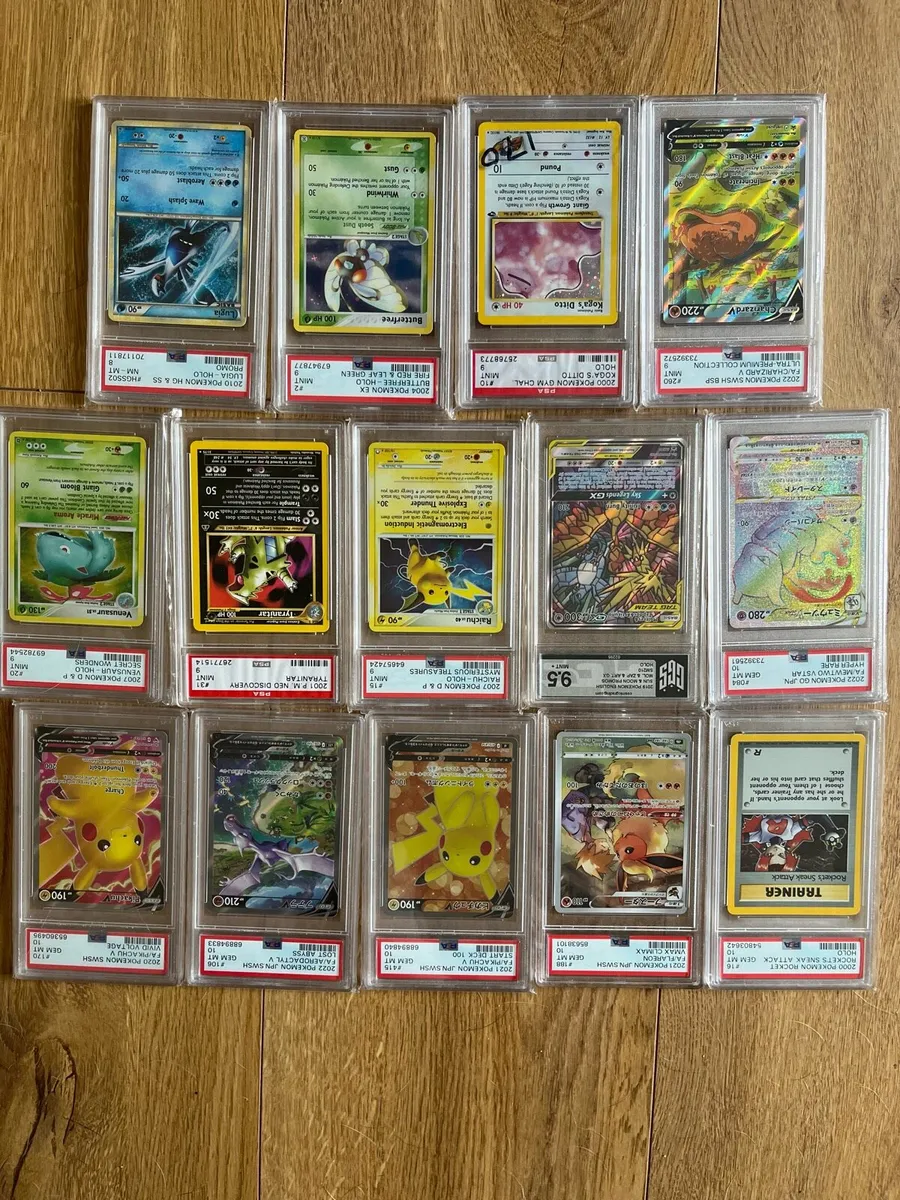 Graded Pokémon Cards - Image 1