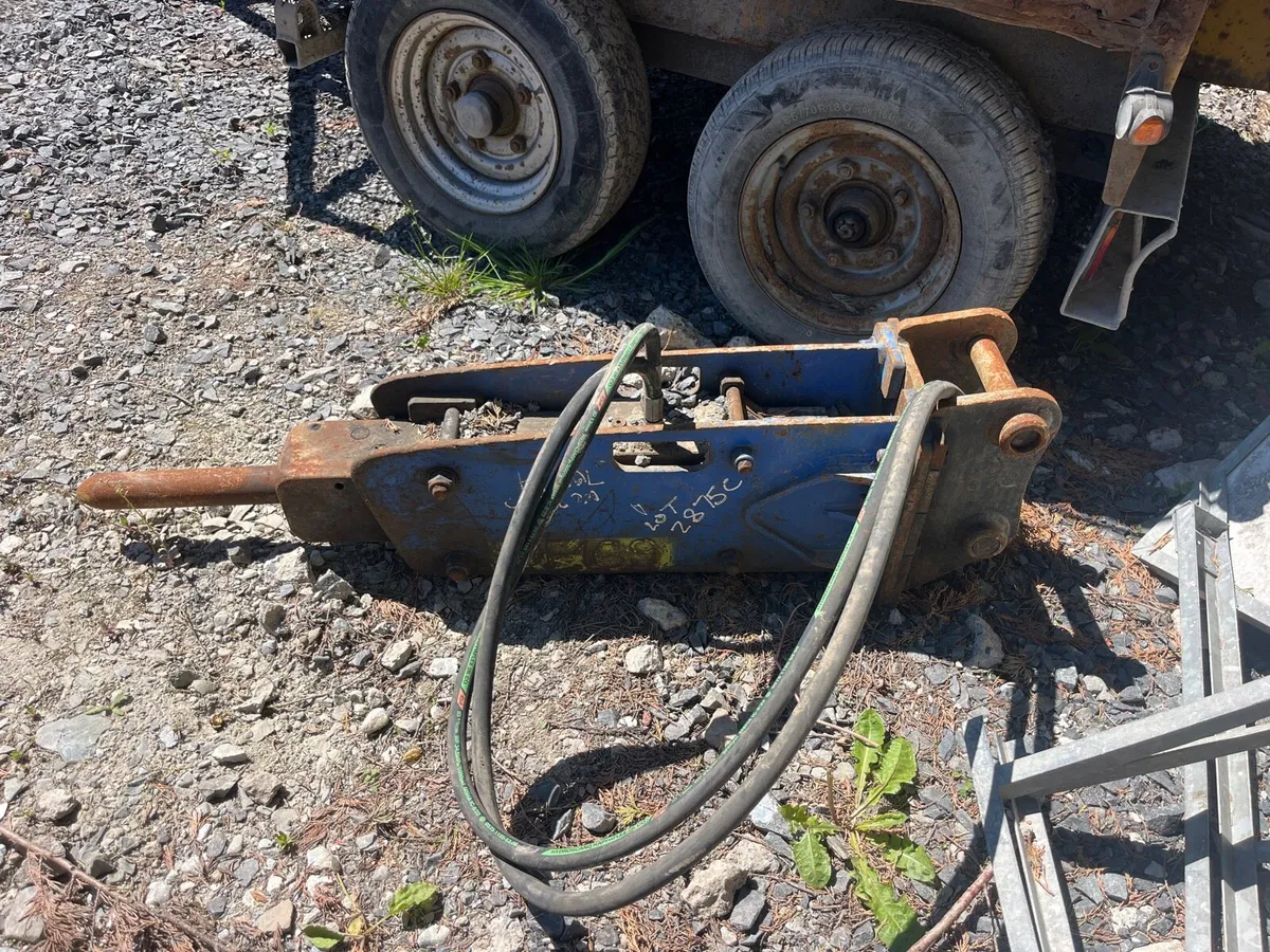 Msb hydraulic breaker 35mm pins - Image 1
