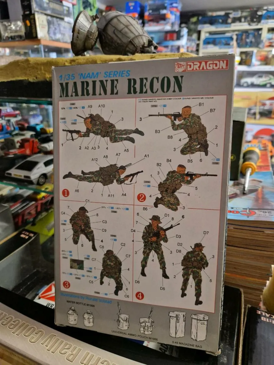 Airfix Dragon US Marine Recon - Image 2