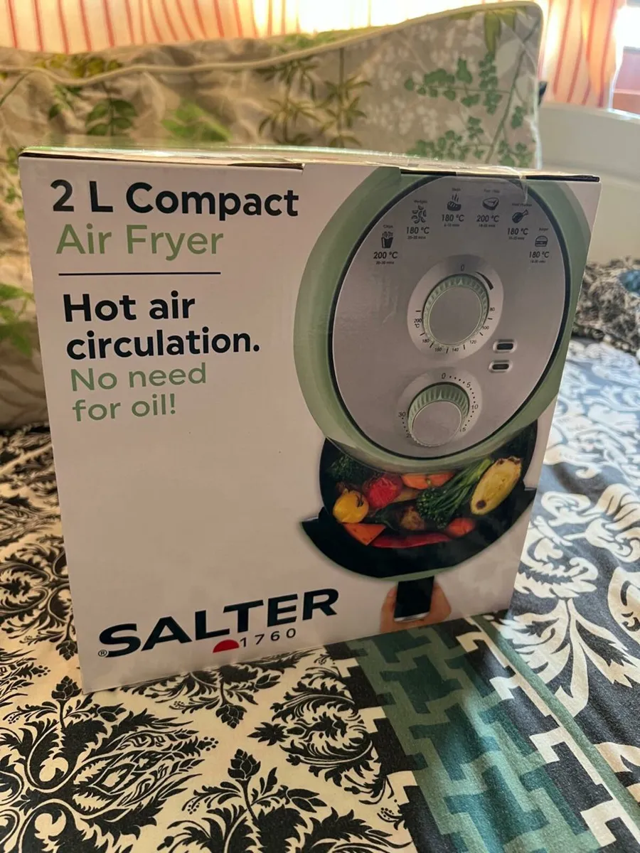 Salter 2L Compact Air Fryer Hot With Hot Air Circu - Image 4