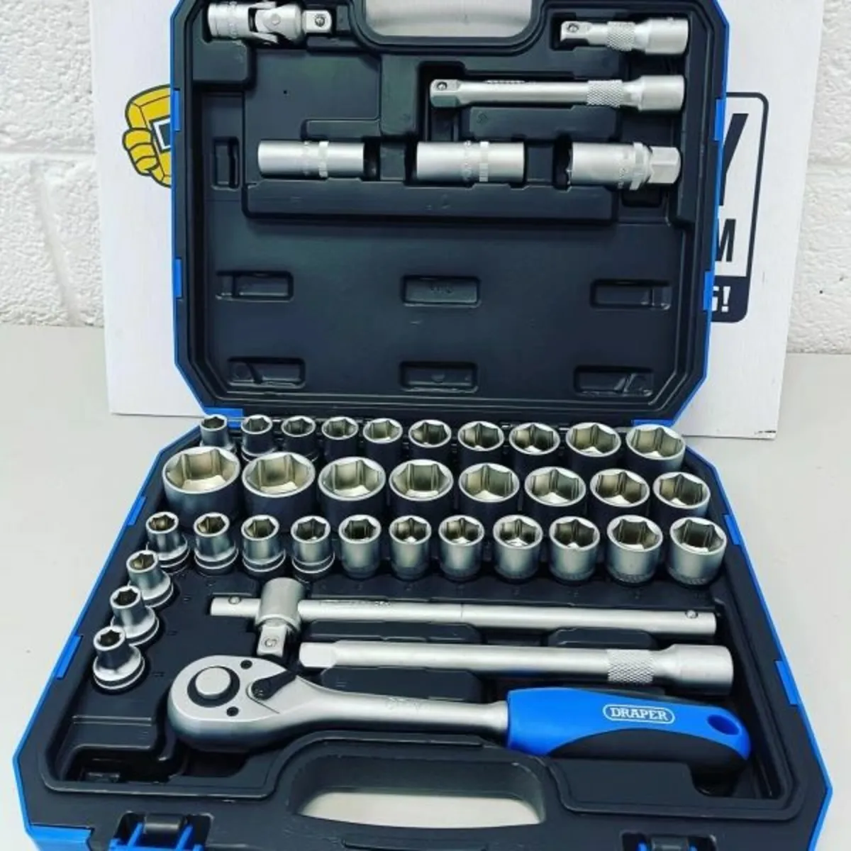 Draper 1/2" Socket Set + BGS Spanner Set Bundle - Image 2