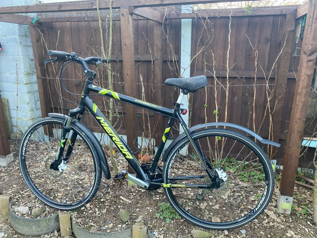 Like new Merida crossway 20 hybrid 58 cm - Image 4