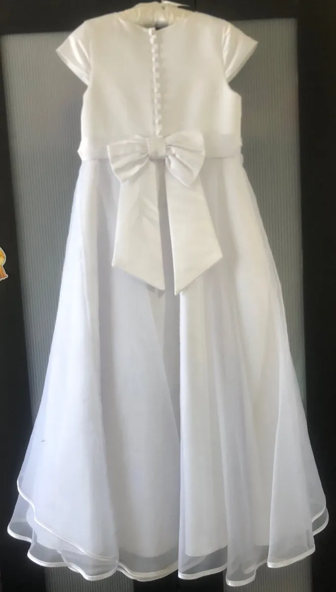 Paul Costello Communion Dress, shoes, gloves & bag - Image 3