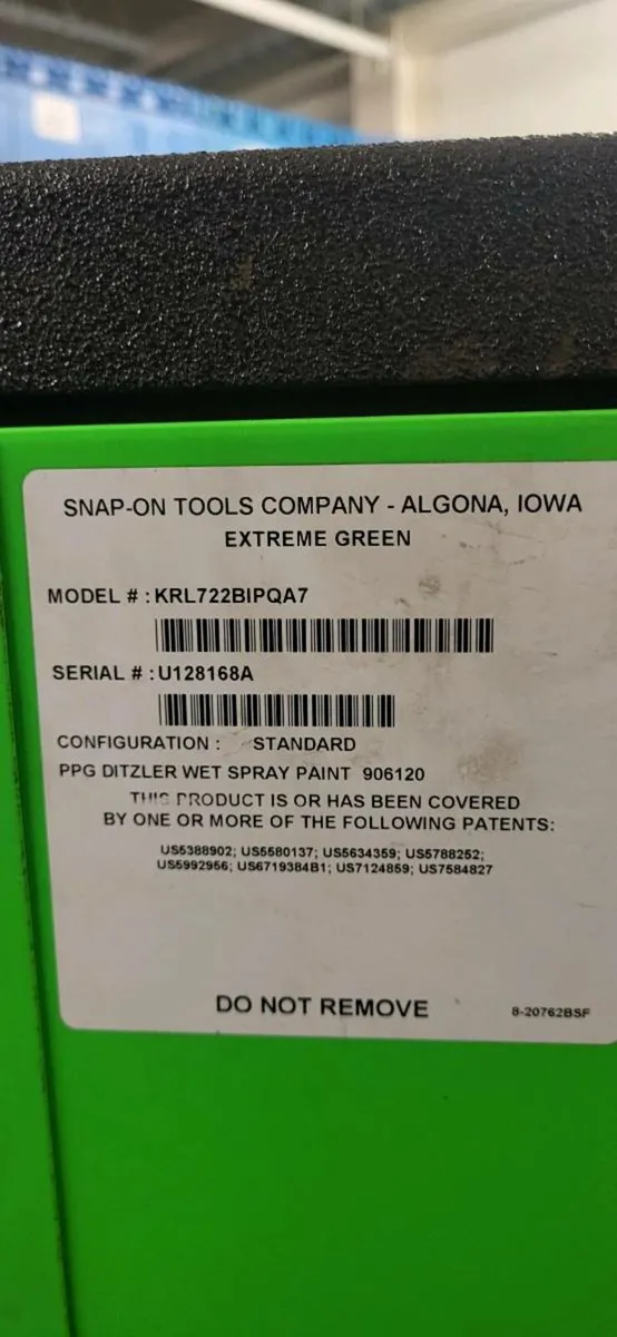 Snap on toolbox krl 55 - Image 3