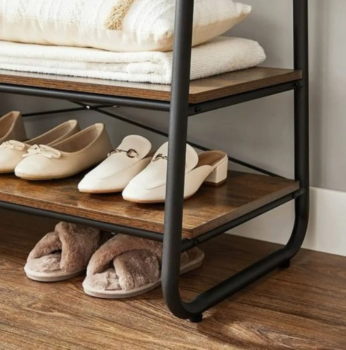 New Industrial Clothes Rail,2 Shelves - FREE P&P - Image 3