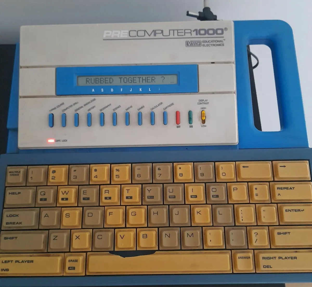 V Tech1000 pre computer Education Electronics game - Image 4