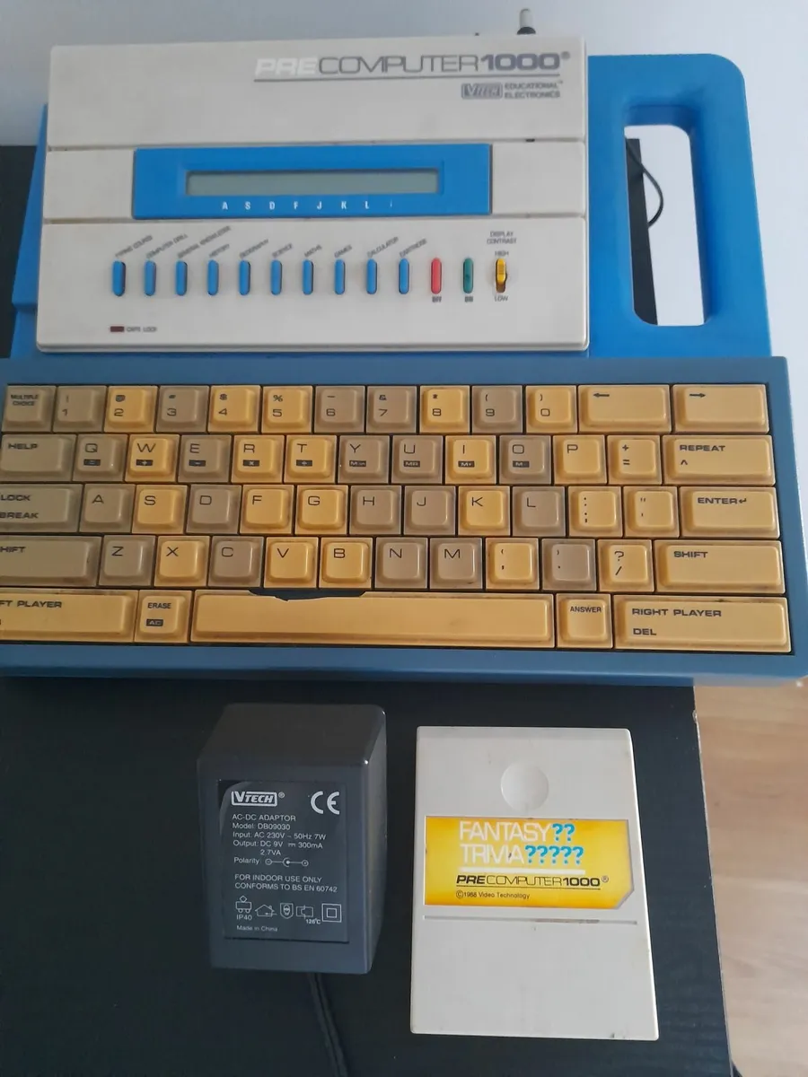 V Tech1000 pre computer Education Electronics game - Image 1