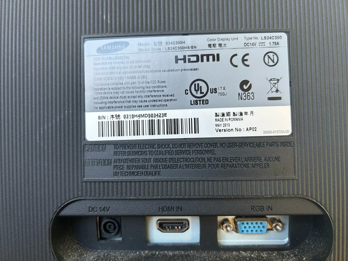 Monitor Samsung 24’’ - Image 3