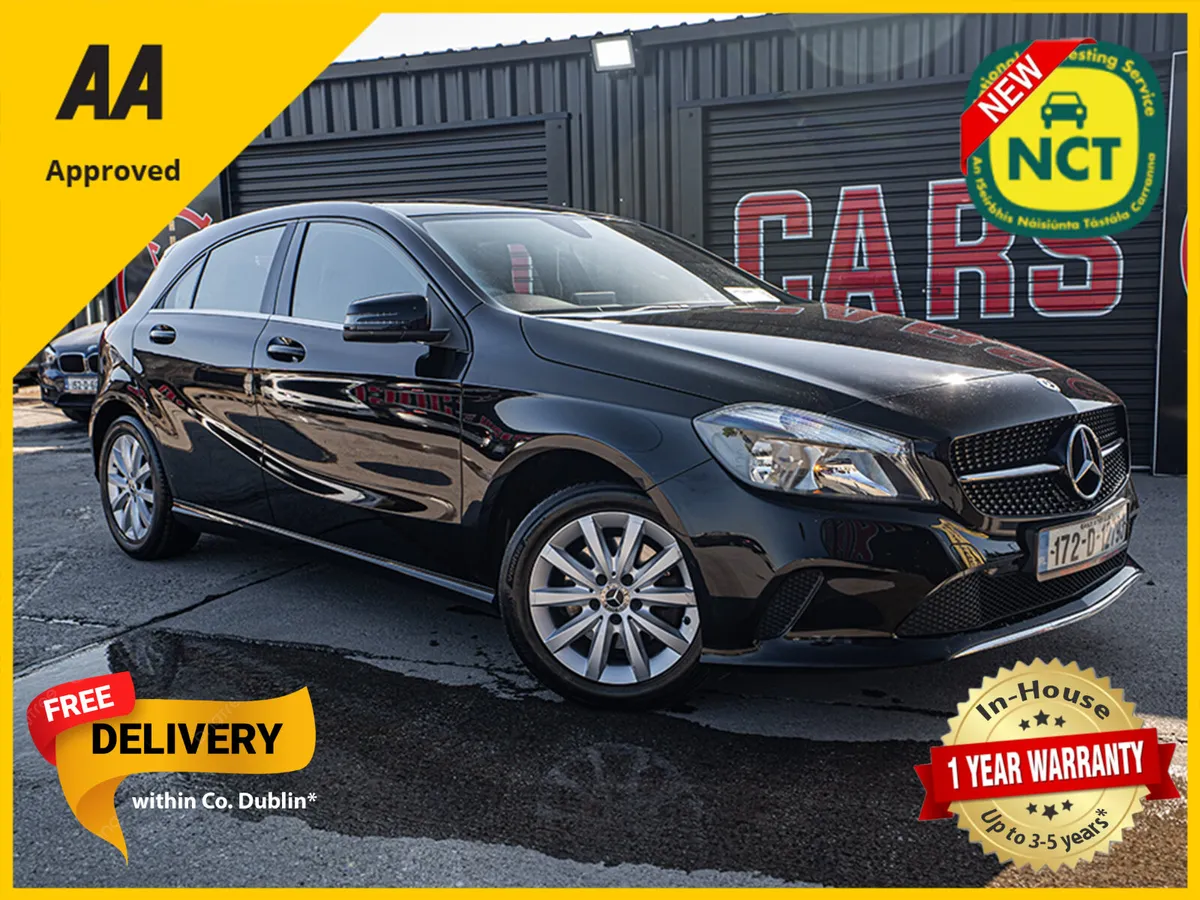 172 Mercedes A160 Style/New NCT/Irish/1yr warranty - Image 1
