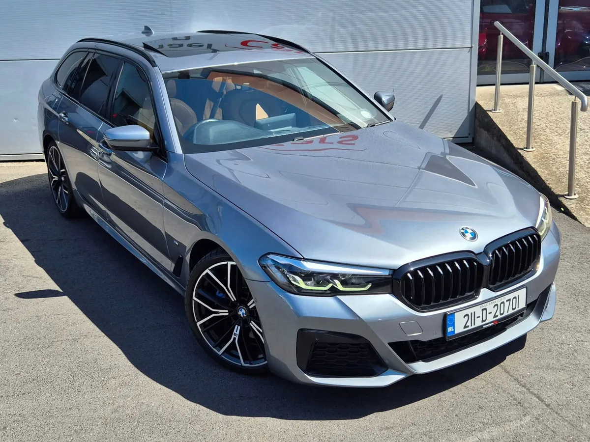 2021 BMW 520d M Sport Pro Touring  Sunroof FSH - Image 3
