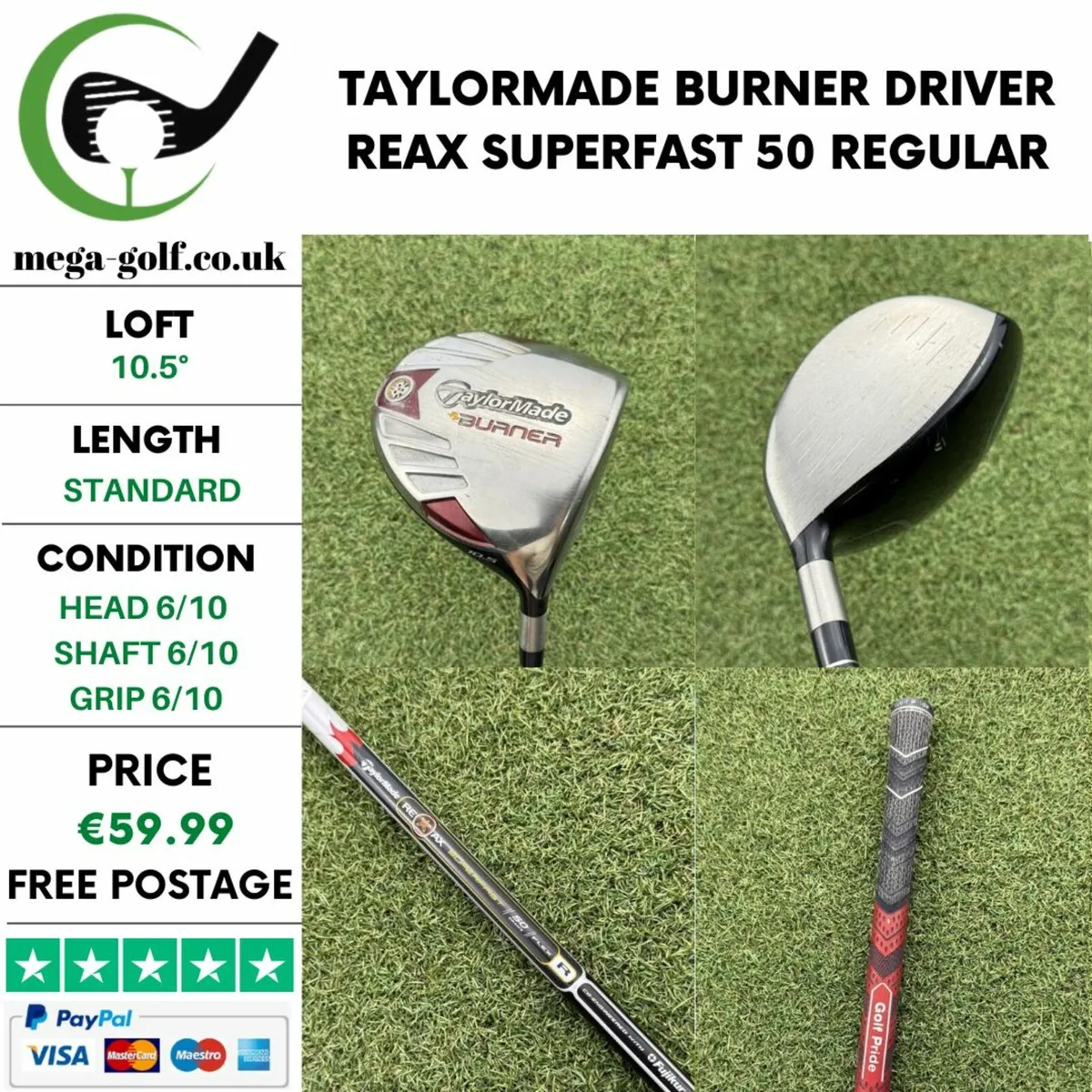 TAYLORMADE BURNER DRIVER / 10.5° / REGULAR - Image 1