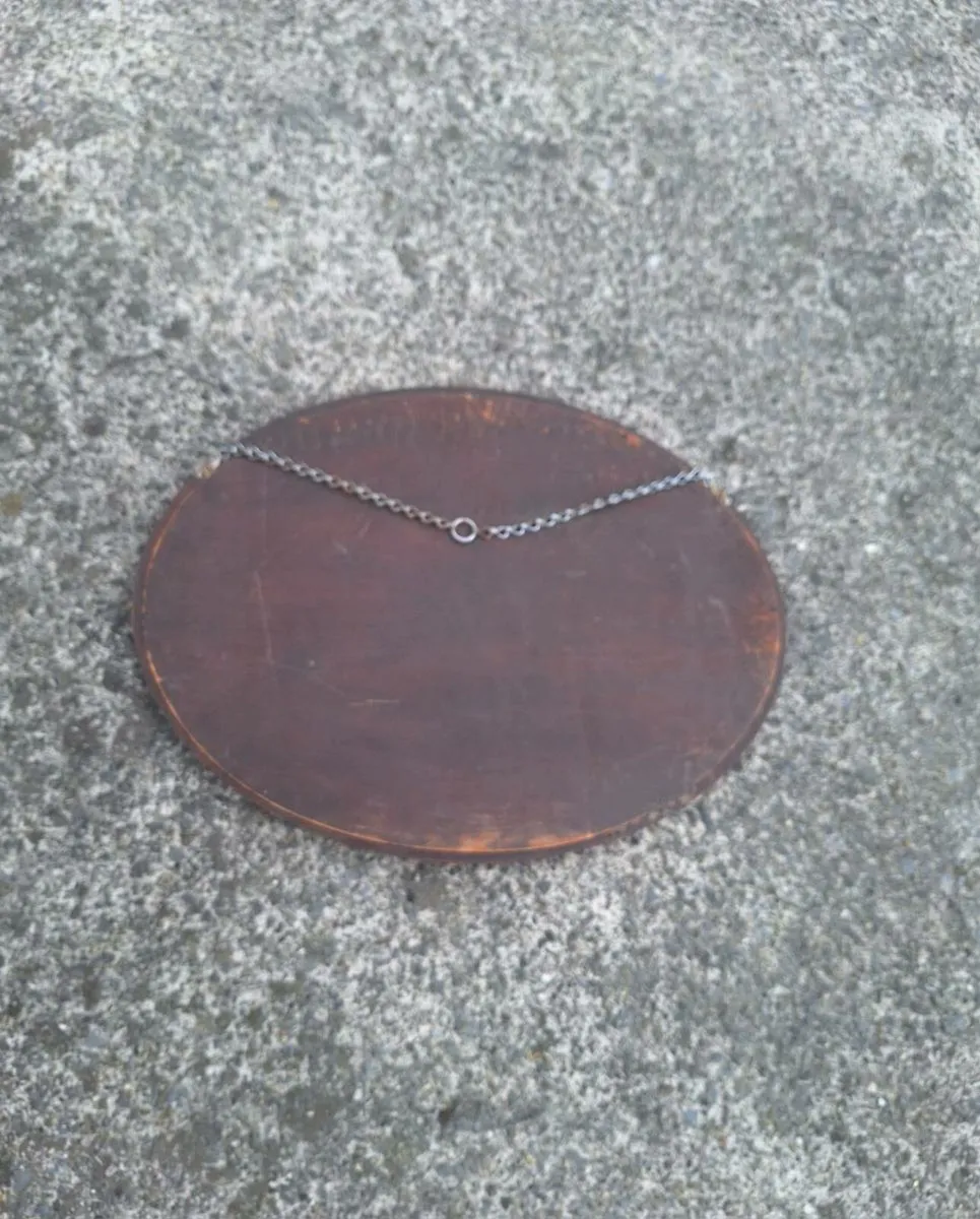 Antique bevelled mirror - Image 2