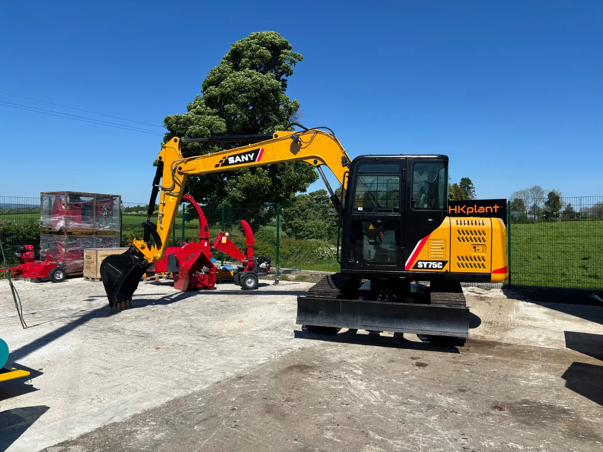 Sany 75 Excavator Very Tidy - Image 4