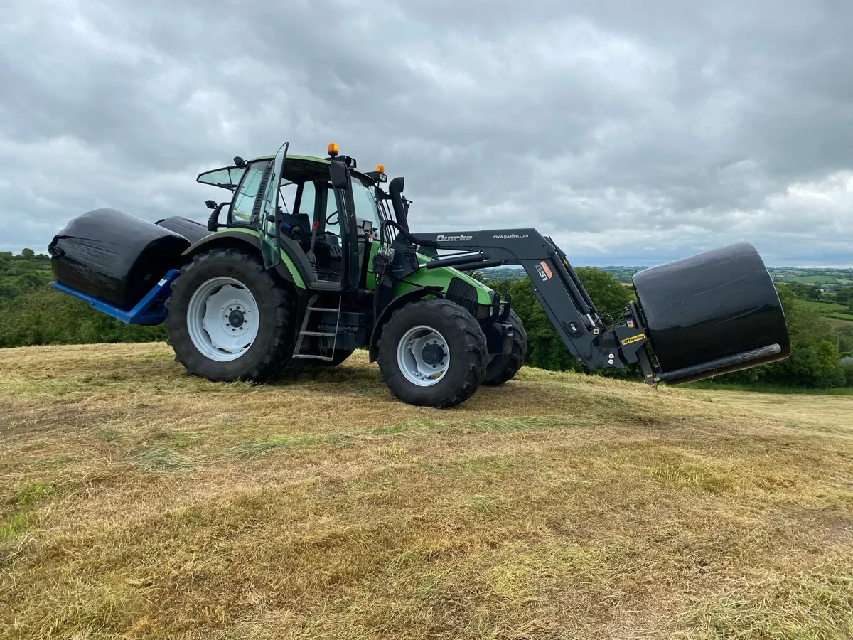 Bale collection and stacking - Image 1