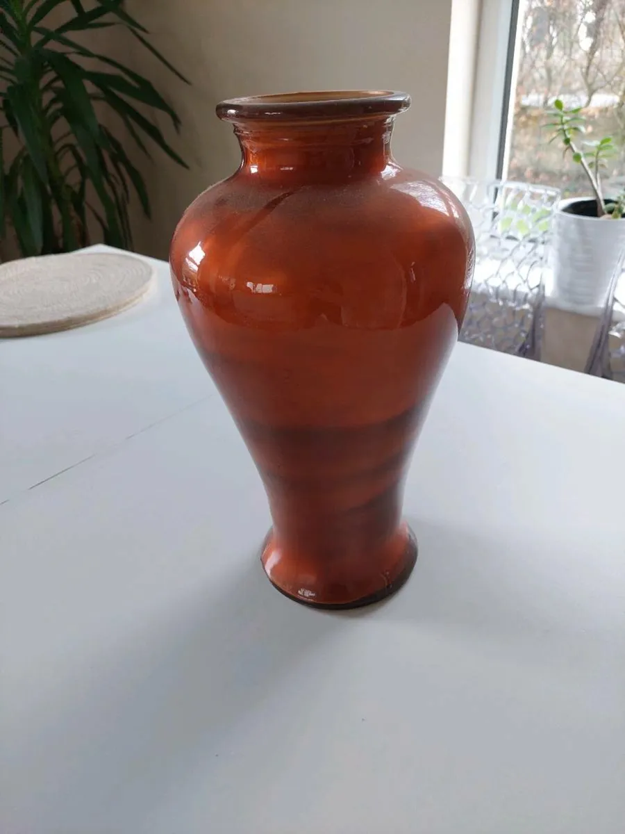 Vintage Japanese Bronze Vase - Image 3