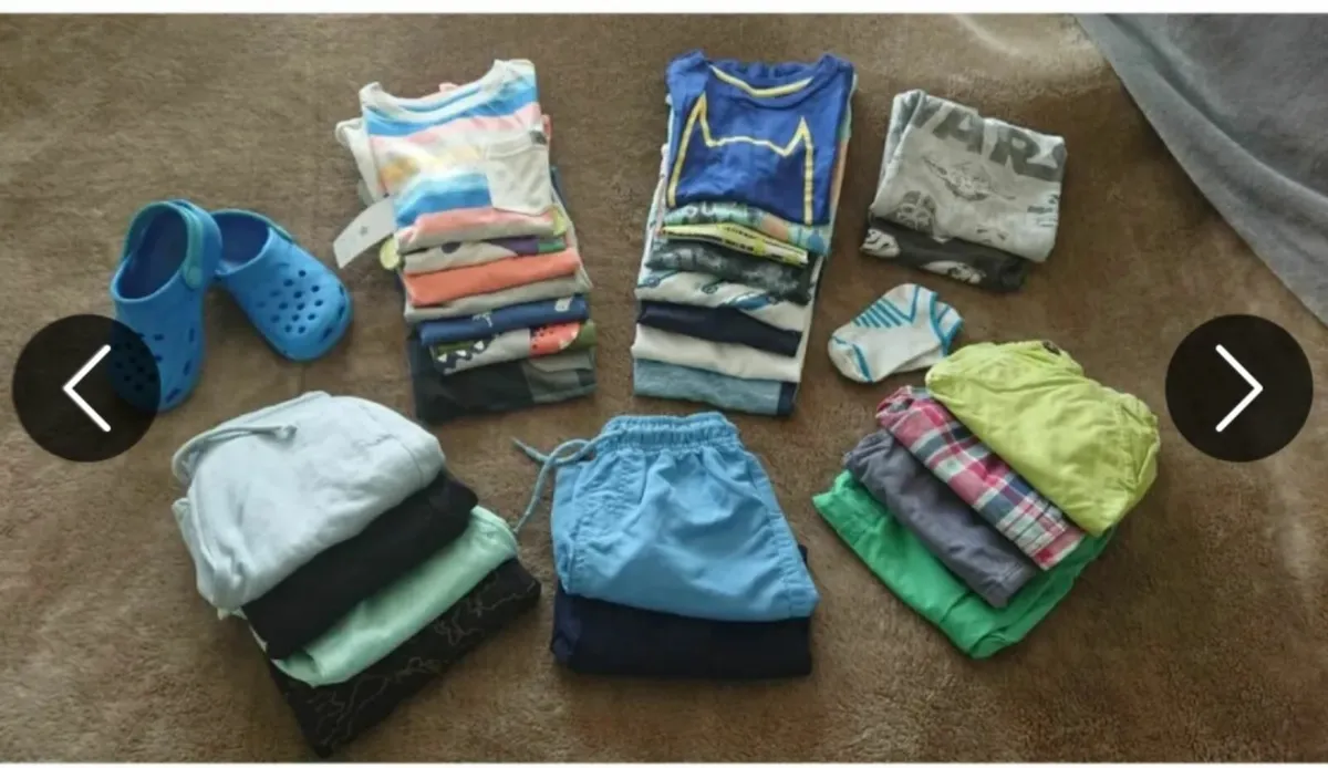 Boys summer clothes bundle 4-5 years - Image 1