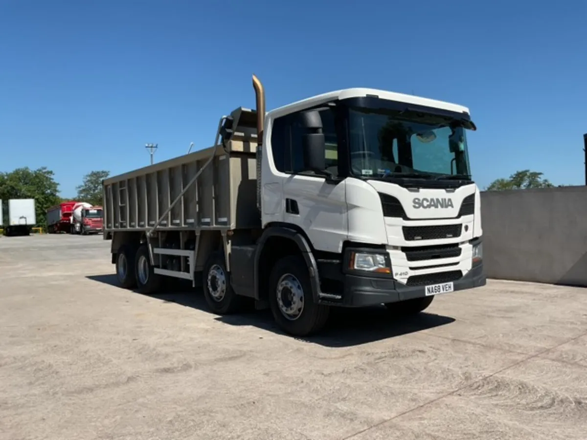 2019 Scania P410 8x4 Alloy Tipper - Image 1