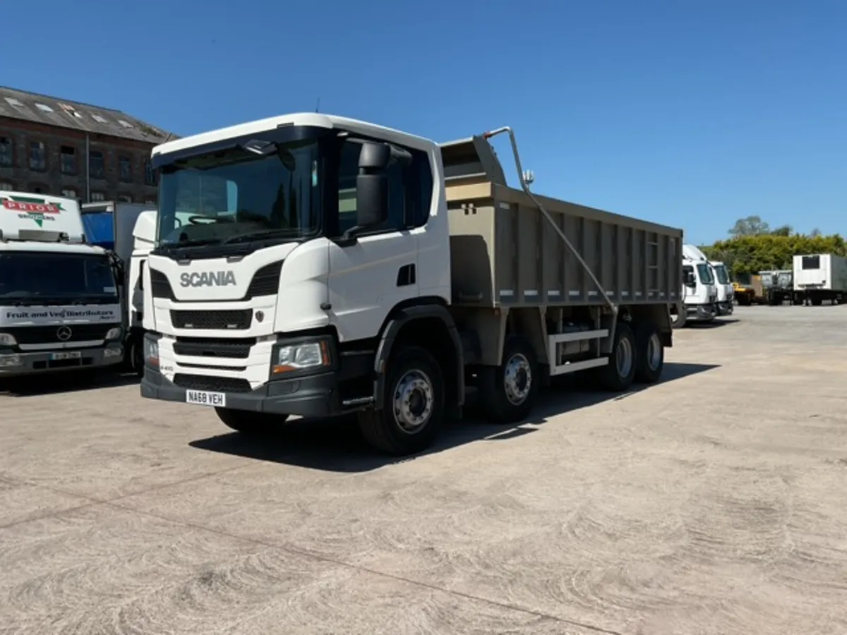 2019 Scania P410 8x4 Alloy Tipper - Image 3