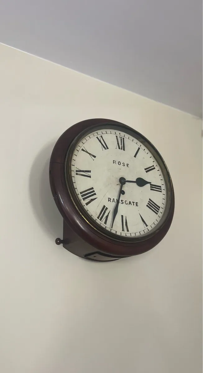 19th Century Fusee School Clock - Image 2