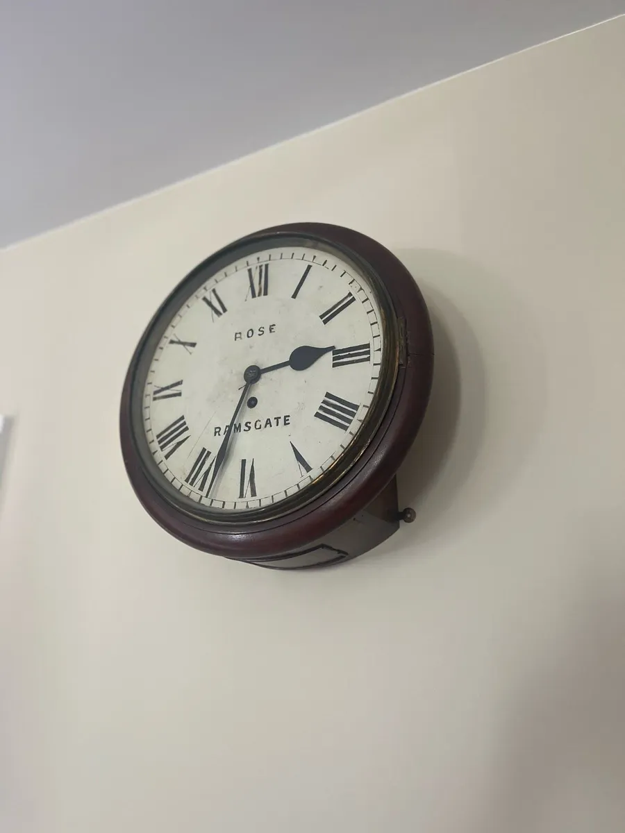 19th Century Fusee School Clock - Image 3