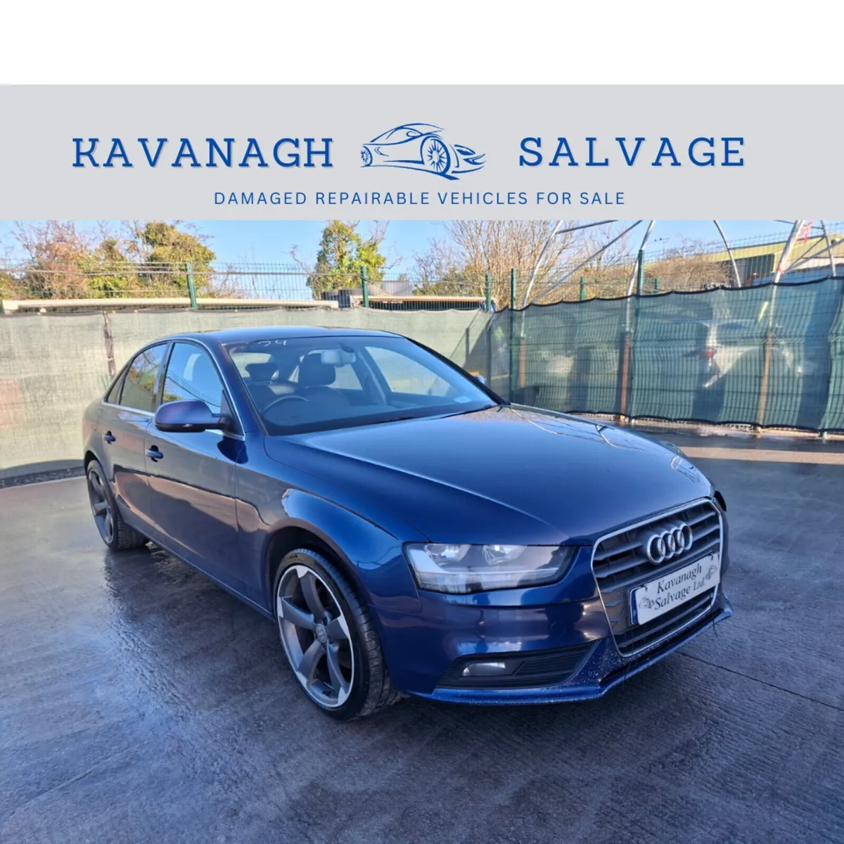 2016 Audi A4  2.0 TDI  Manual. Light Damage - Image 1
