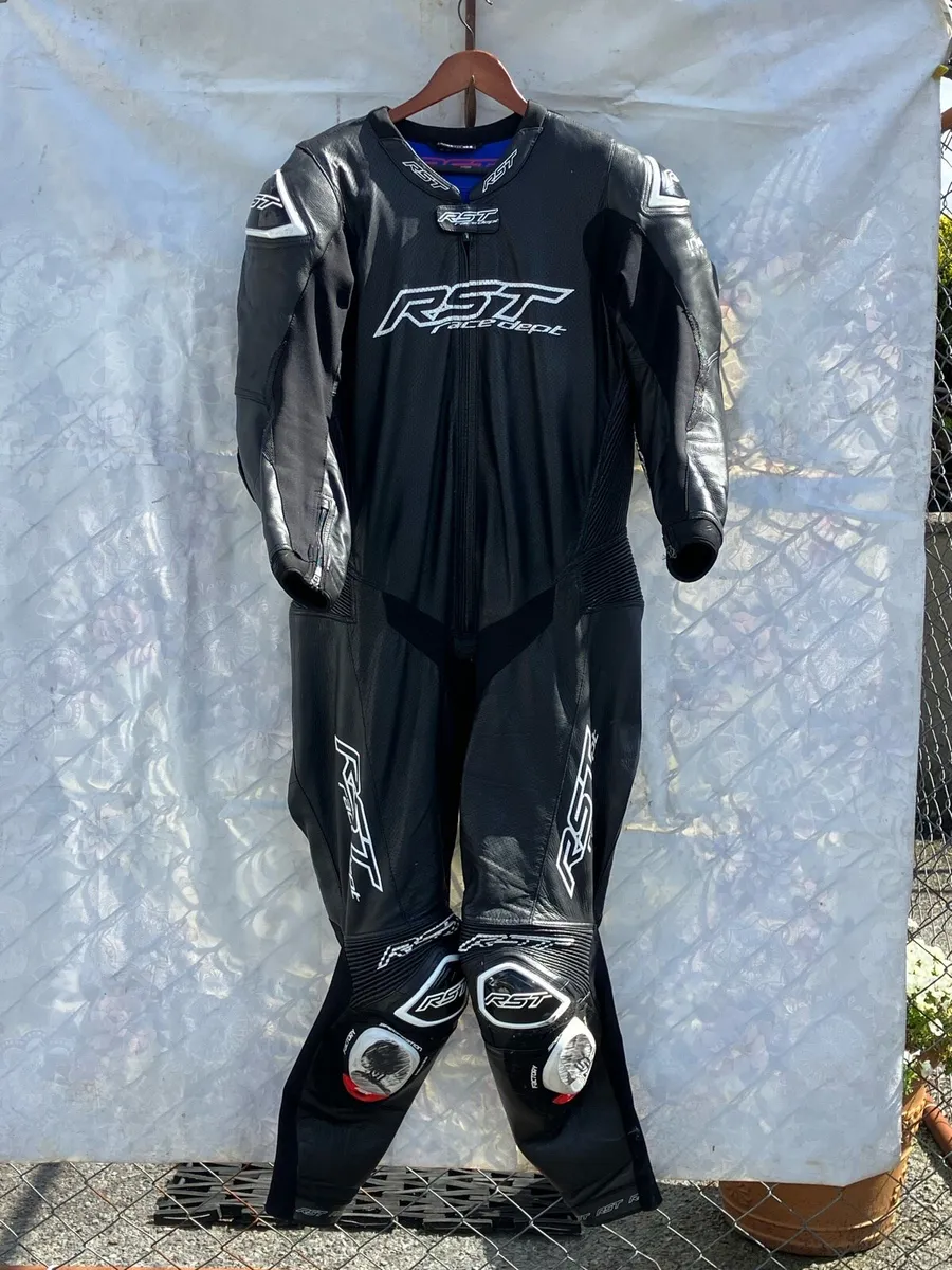 RST One Piece Leather Motorcycle Suit - Image 1