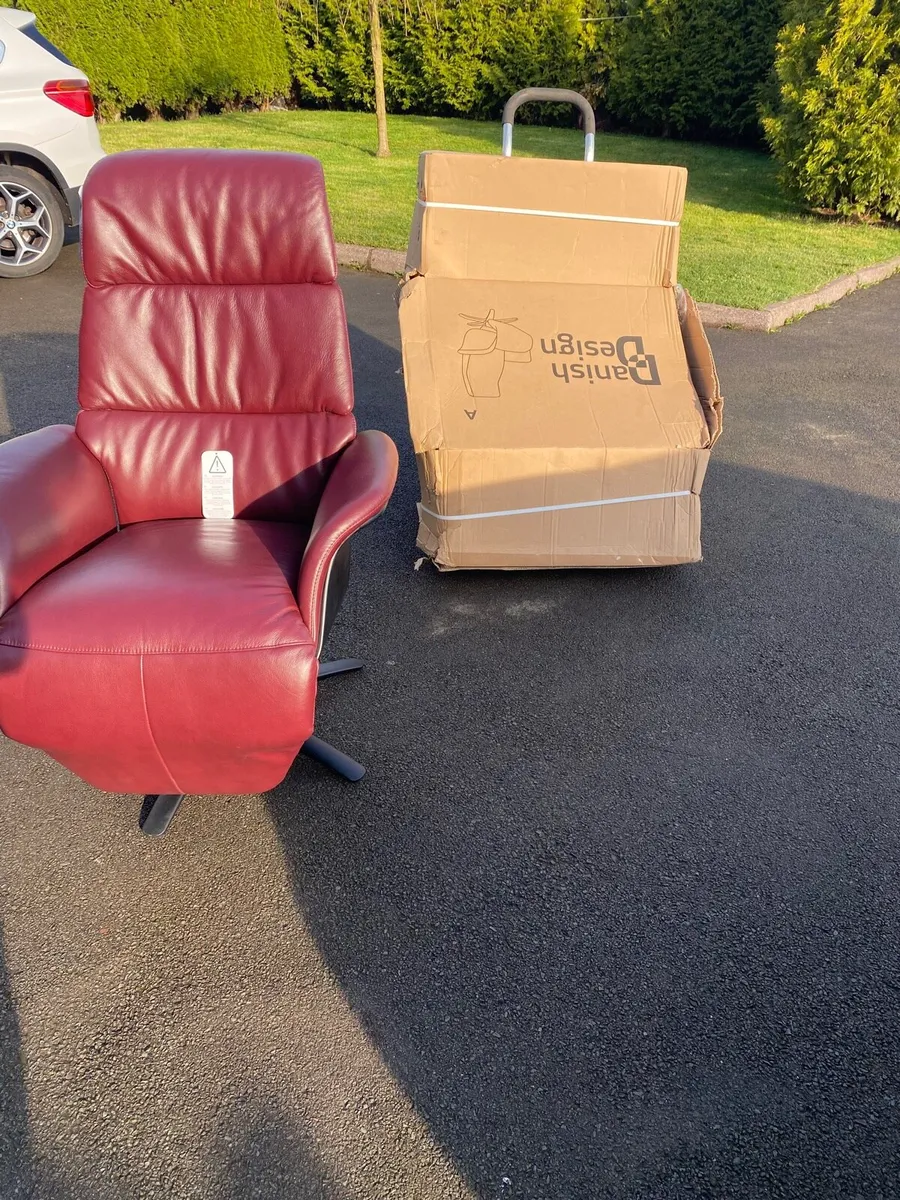 Danish design real scandanavian leather brand new - Image 2