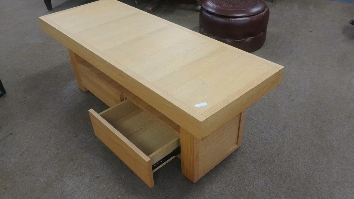Modern Oak Coffee Table