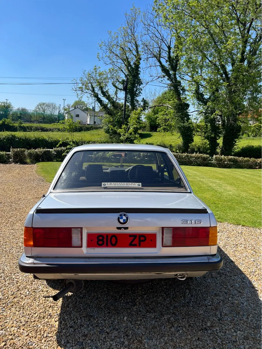 1985 BMW E30 1.8 – Irish 2-Door – Chrome Bumper - Image 2