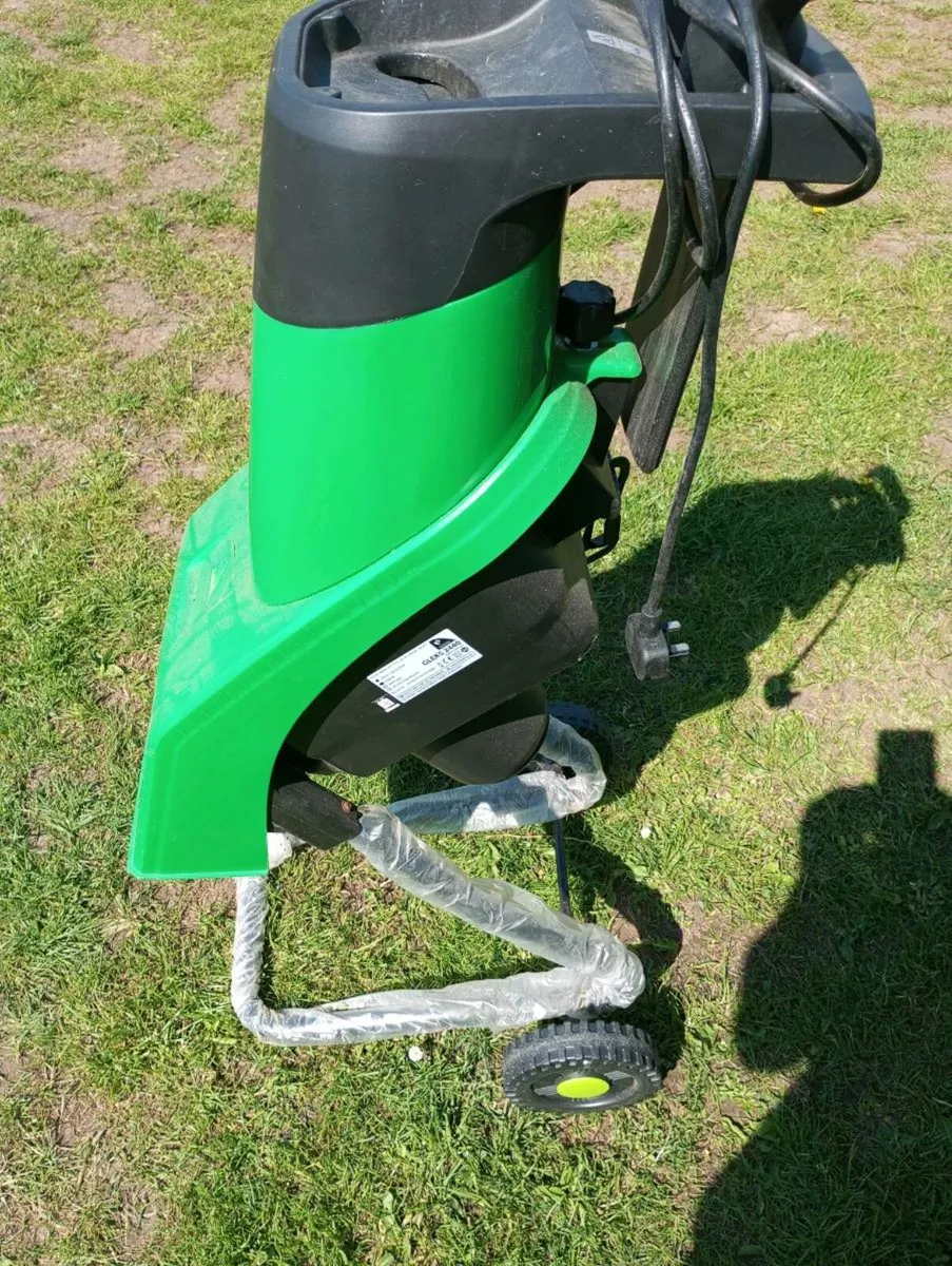 Wood chipper GLEKS 2440 branch shredder, like new, - Image 2