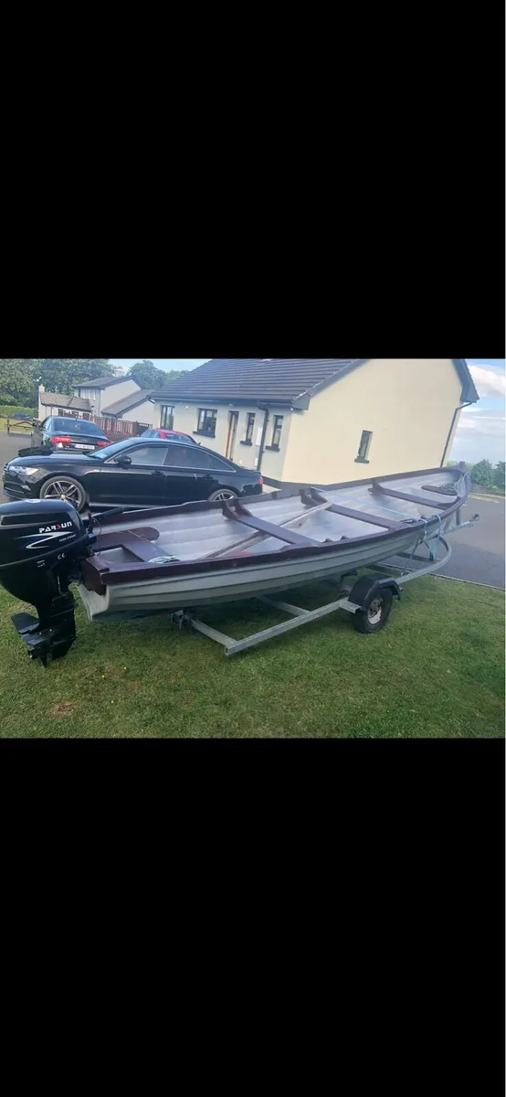 Lake boat, Trailer and Engine - Image 1