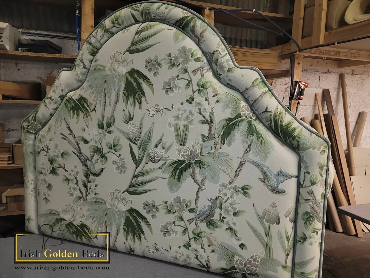 NEW  vintage shape headboard 40inch +  Pillowstop - Image 3