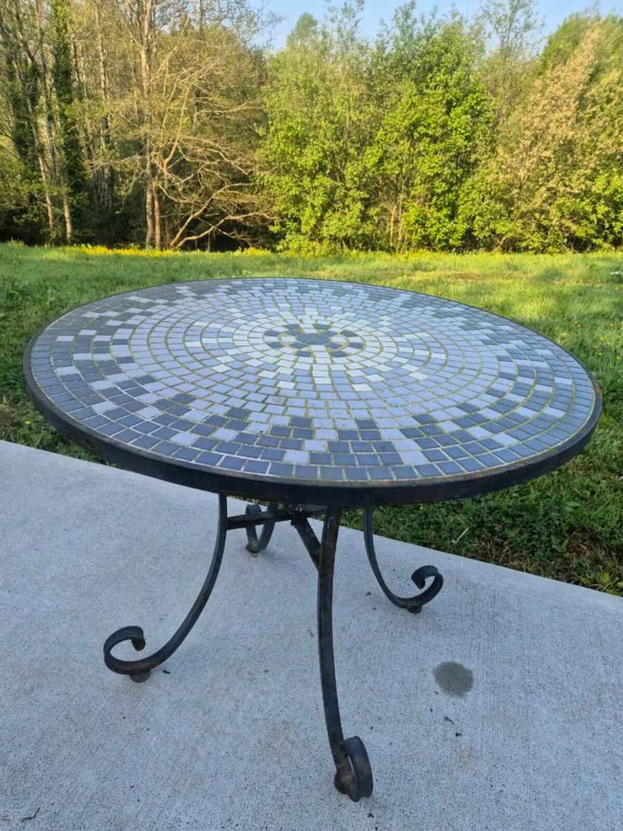 Garden Table Metal - Image 1