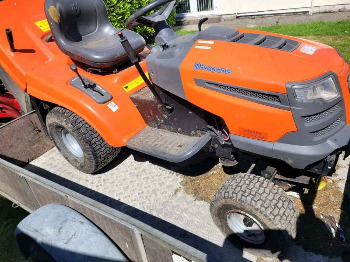 Husqvarna cth171 lawnmower - Image 1