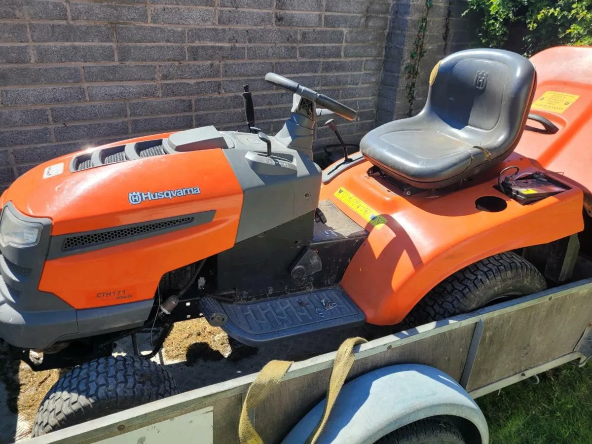 Husqvarna cth171 lawnmower - Image 2