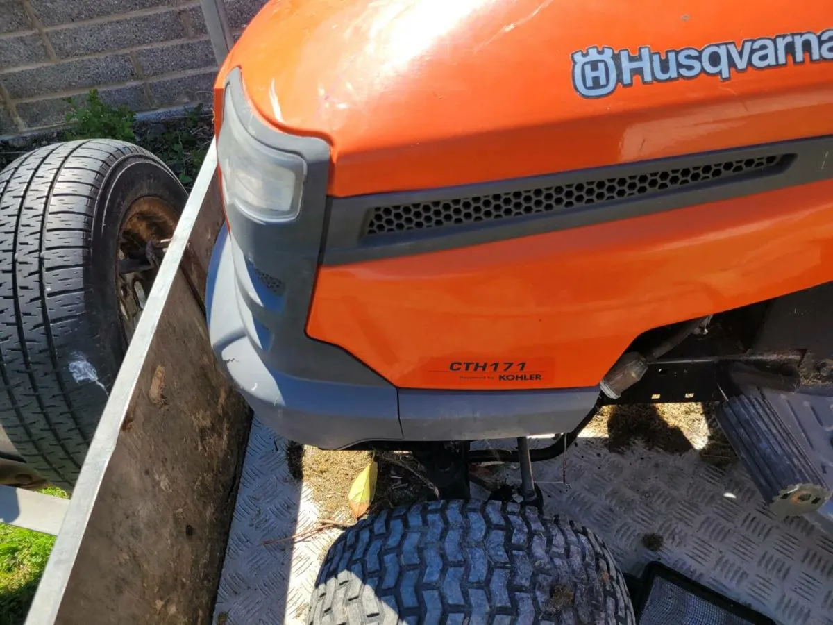 Husqvarna cth171 lawnmower - Image 3