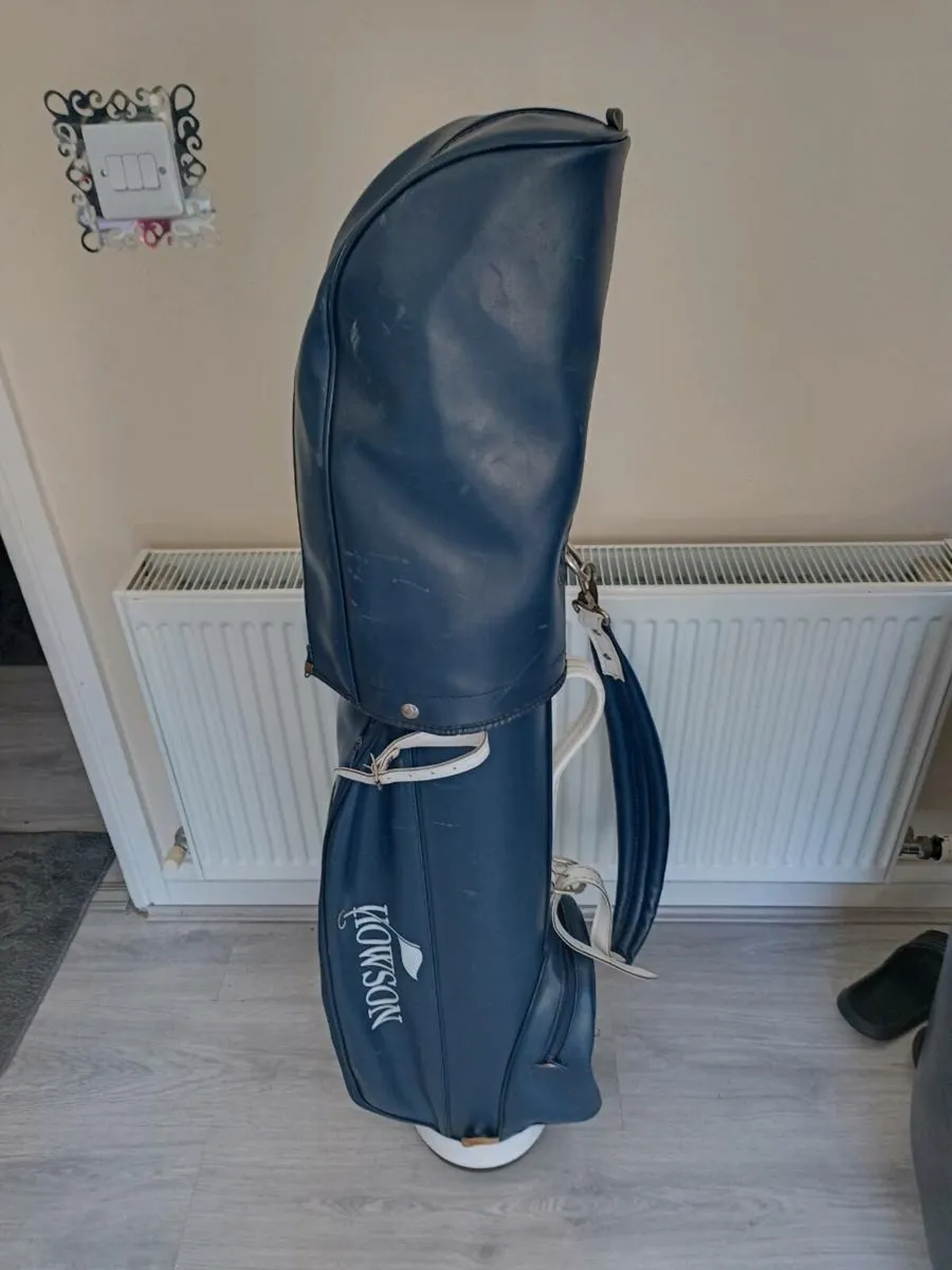 Howson leather pencil golf bag - Image 4