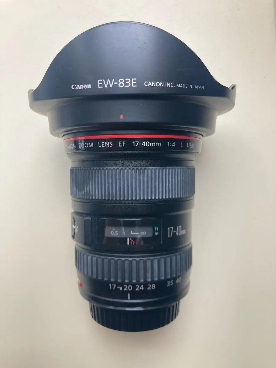 Canon EF 17-40 F4L ESM lens - Image 1