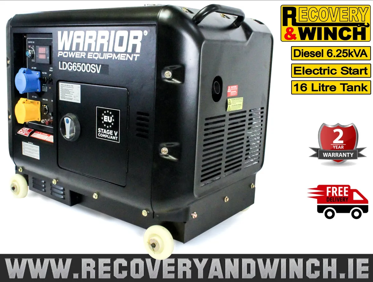 Warrior 5.5Kw Diesel Generator - Image 3