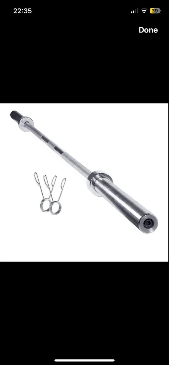 Brand new 7ft Olympic weight lifting bar