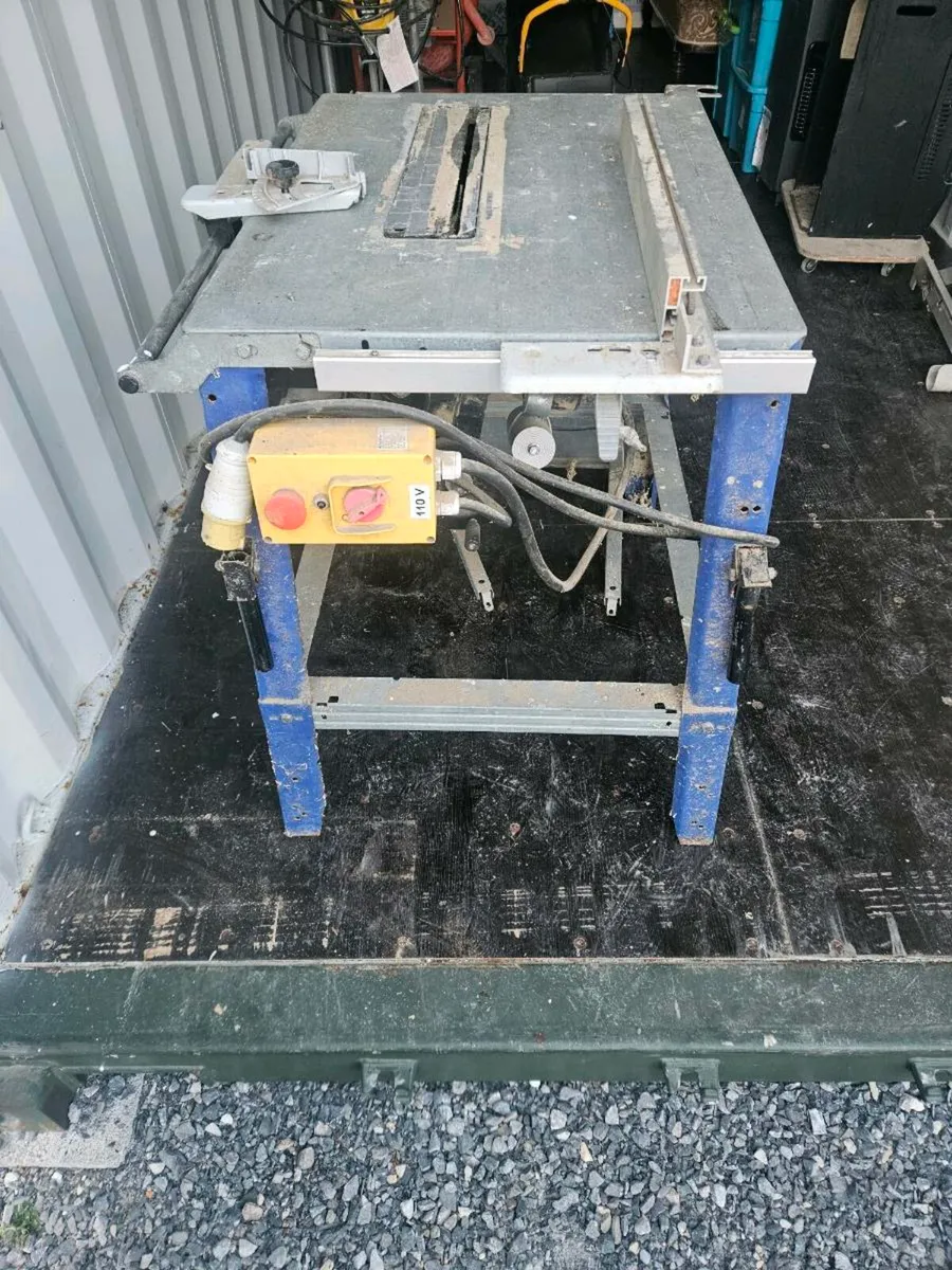 Elektra beckum tkhs table saw 110v - Image 1