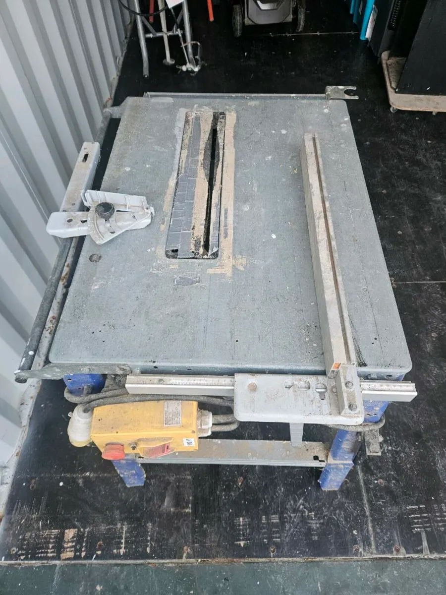 Elektra beckum tkhs table saw 110v - Image 2