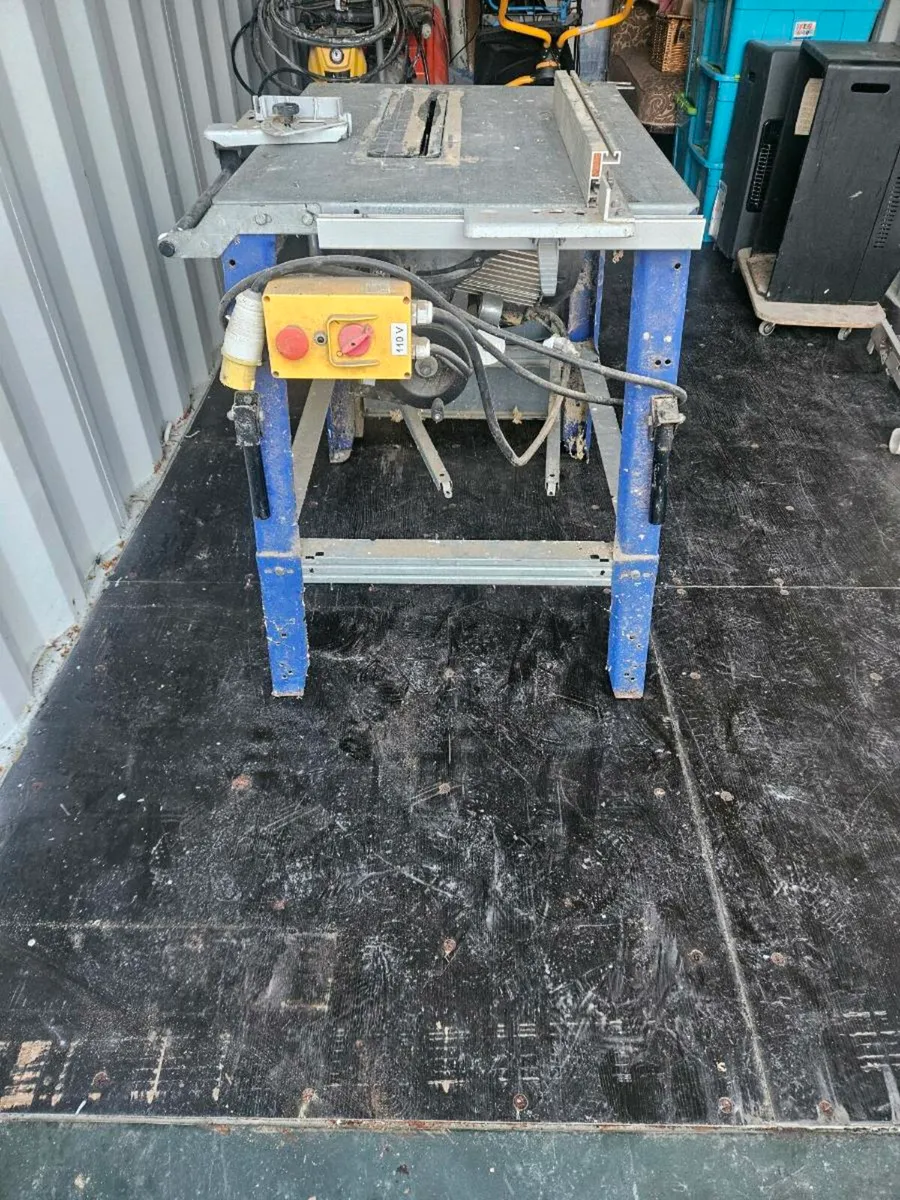 Elektra beckum tkhs table saw 110v - Image 3