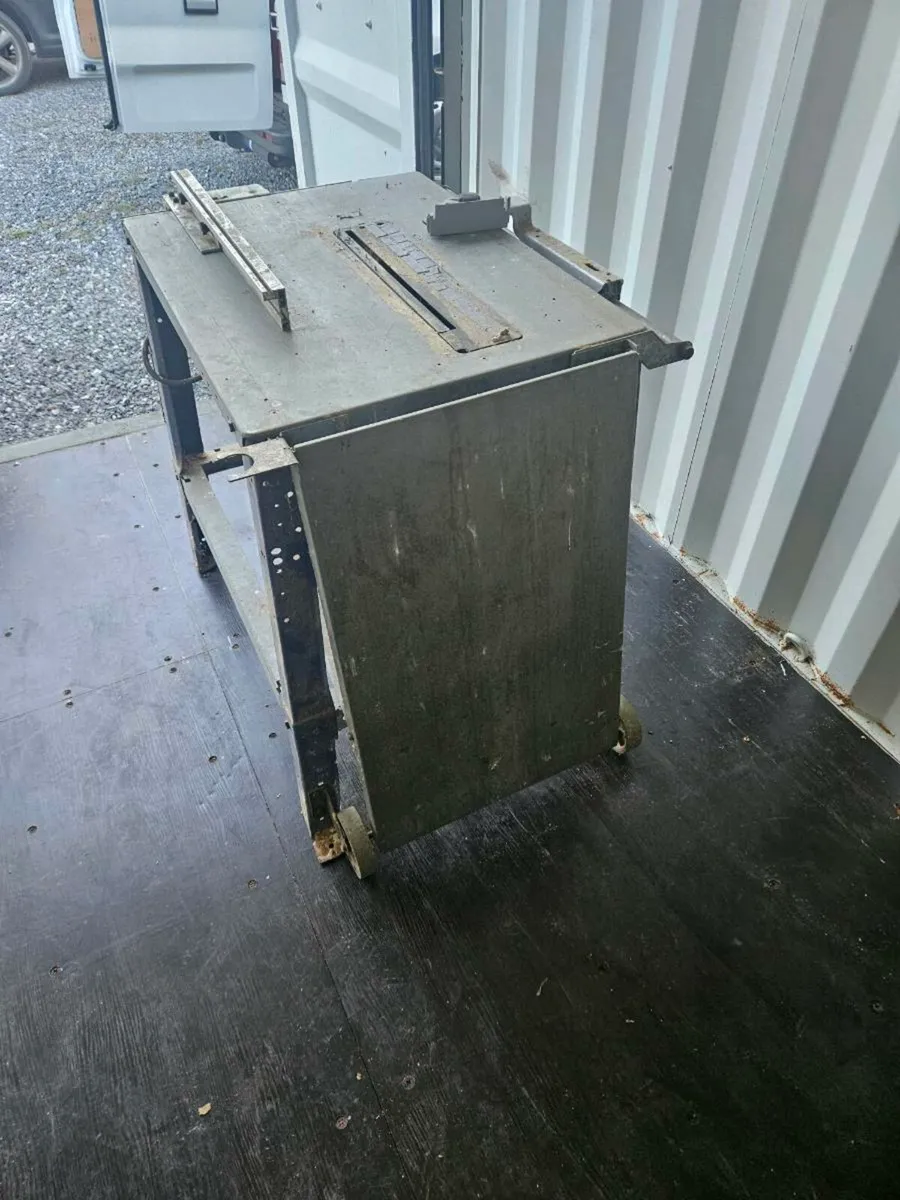 Elektra beckum tkhs table saw 110v - Image 4