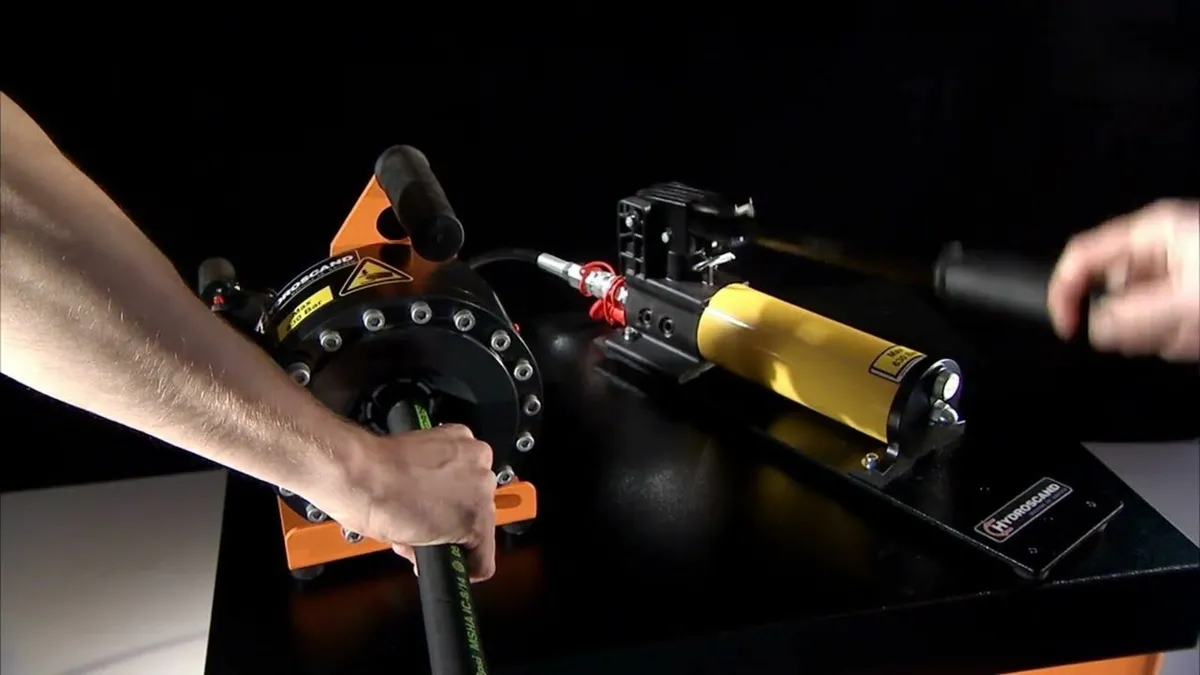 MOBILE HYDRAULIC HOSE CRIMPER STARTER PACK - Image 1