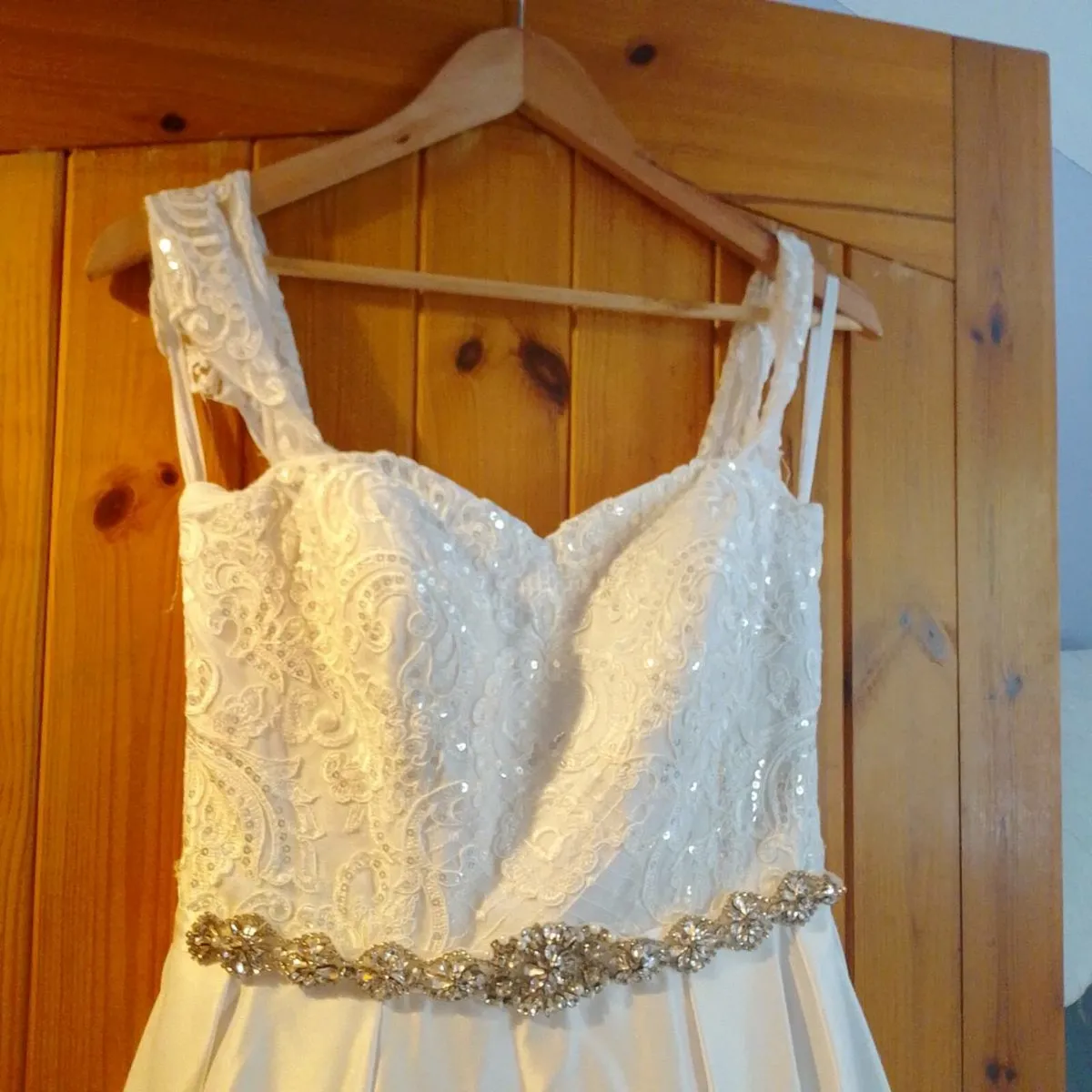 Wedding Dress size 8 - Image 2