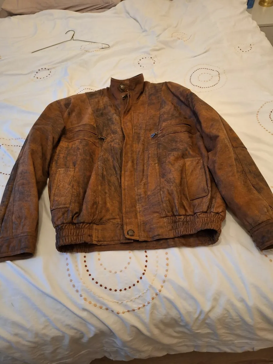 Leather jacket - Image 1